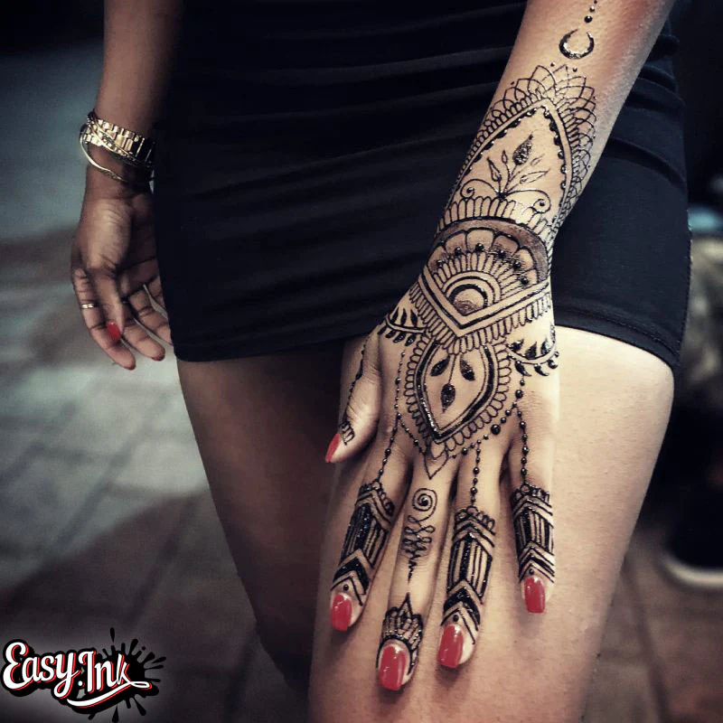 Semi-Permanent Tattoo Freehand Ink - Basic Kit - Image 4