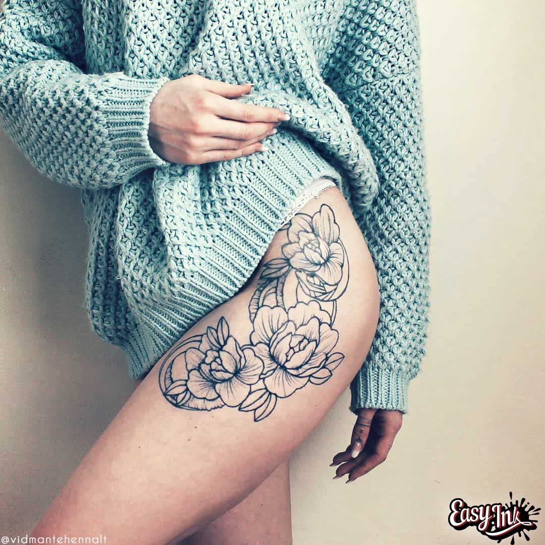 Semi-Permanent Tattoo Freehand Ink - Full Kit - Image 3