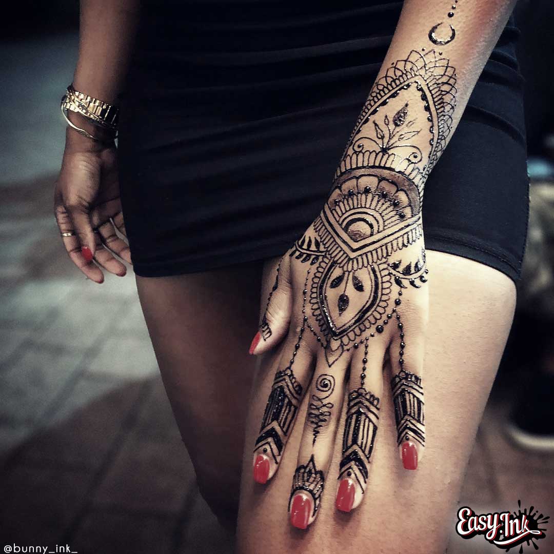 Semi-Permanent Tattoo Freehand Ink - Full Kit - Image 6