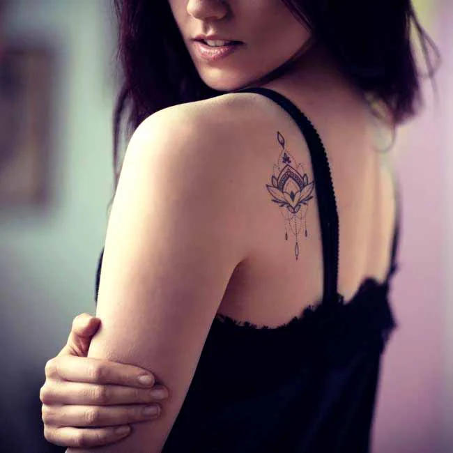 Mehndi Floral Ink Tattoo Bundle - Image 6