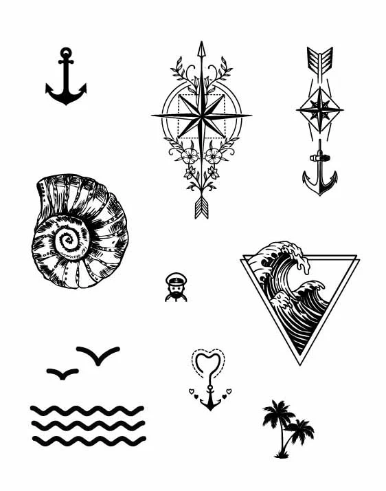Oceanic Passage Tattoo Bundle - Image 8