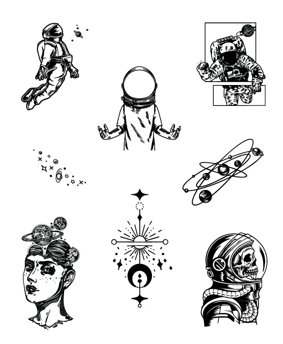 Spacewalker Tattoo Bundle - Image 2